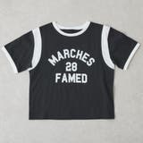 ブラック | 【MARCHES】配色切替ロゴT | NICE CLAUP / OLIVE des OLIVE OUTLET