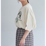【ユニセックス】 古着風ロゴTシャツ | NICE CLAUP / OLIVE des OLIVE　OUTLET | 詳細画像3 