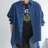 【ユニセックス】 古着風ロゴTシャツ | NICE CLAUP / OLIVE des OLIVE　OUTLET | 詳細画像16 