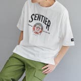 オフ | 【ユニセックス】 古着風ロゴTシャツ | NICE CLAUP / OLIVE des OLIVE　OUTLET