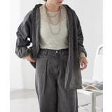 【ユニセックス】 グラデーションデニムBIGシャツ | NICE CLAUP / OLIVE des OLIVE OUTLET | 詳細画像2