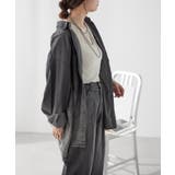 【ユニセックス】 グラデーションデニムBIGシャツ | NICE CLAUP / OLIVE des OLIVE OUTLET | 詳細画像5