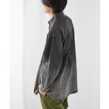 【ユニセックス】 グラデーションデニムBIGシャツ | NICE CLAUP / OLIVE des OLIVE OUTLET | 詳細画像11