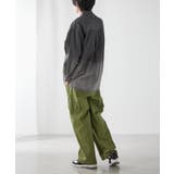 【ユニセックス】 グラデーションデニムBIGシャツ | NICE CLAUP / OLIVE des OLIVE OUTLET | 詳細画像15
