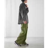 【ユニセックス】 グラデーションデニムBIGシャツ | NICE CLAUP / OLIVE des OLIVE OUTLET | 詳細画像16