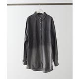 【ユニセックス】 グラデーションデニムBIGシャツ | NICE CLAUP / OLIVE des OLIVE OUTLET | 詳細画像19