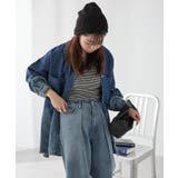 【ユニセックス】 グラデーションデニムBIGシャツ | NICE CLAUP / OLIVE des OLIVE OUTLET | 詳細画像23