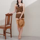 【WEB限定】M,Lサイズ展開ぺプラムビキニ 体型カバー水着 | NICE CLAUP / OLIVE des OLIVE　OUTLET | 詳細画像16 