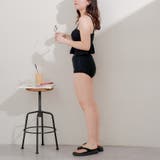 【WEB限定】M,Lサイズ展開ぺプラムビキニ 体型カバー水着 | NICE CLAUP / OLIVE des OLIVE　OUTLET | 詳細画像31 