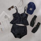 【WEB限定】M,Lサイズ展開ぺプラムビキニ 体型カバー水着 | NICE CLAUP / OLIVE des OLIVE　OUTLET | 詳細画像34 