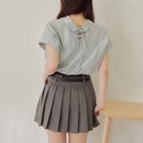 【nao】後レースアップタケノコタック柄ブラウス | RMAF NICE CLAUP / OLIVE des OLIVE | 詳細画像27