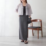 【NAO】シアーボイル開襟シャツ | RMAF NICE CLAUP / OLIVE des OLIVE | 詳細画像7