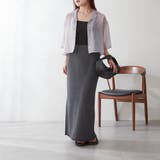 【NAO】シアーボイル開襟シャツ | RMAF NICE CLAUP / OLIVE des OLIVE | 詳細画像9