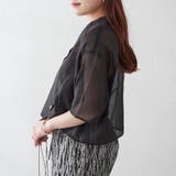 【NAO】シアーボイル開襟シャツ | RMAF NICE CLAUP / OLIVE des OLIVE | 詳細画像12