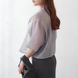 【NAO】シアーボイル開襟シャツ | RMAF NICE CLAUP / OLIVE des OLIVE | 詳細画像4