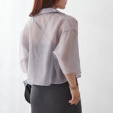 【NAO】シアーボイル開襟シャツ | RMAF NICE CLAUP / OLIVE des OLIVE | 詳細画像6