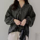 スミクロ | 【NAO】後レースアップタケノコタックシャツ | RMAF　NICE CLAUP / OLIVE des OLIVE