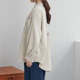 【NAO】多釦バンドカラーCPOシャツ | RMAF　NICE CLAUP / OLIVE des OLIVE | 詳細画像32 