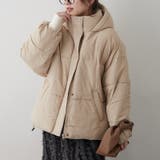 Lベージュ | 【NAO】裾ラウンドフェイクダウン | RMAF　NICE CLAUP / OLIVE des OLIVE