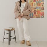 【Web限定】フード中綿ジャケット | NICE CLAUP / OLIVE des OLIVE　OUTLET | 詳細画像7 