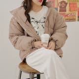 【Web限定】フード中綿ジャケット | NICE CLAUP / OLIVE des OLIVE　OUTLET | 詳細画像2 