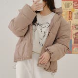 【Web限定】フード中綿ジャケット | NICE CLAUP / OLIVE des OLIVE　OUTLET | 詳細画像4 