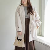 【WEB限定】ショートダッフルコート | RMAF NICE CLAUP / OLIVE des OLIVE | 詳細画像2
