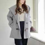 グレー | 【WEB限定】ショートダッフルコート | RMAF NICE CLAUP / OLIVE des OLIVE