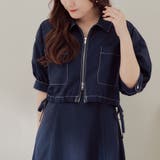 アウター付ワンピース | RMAF NICE CLAUP / OLIVE des OLIVE | 詳細画像14