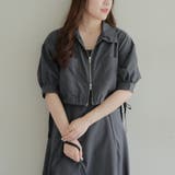 アウター付ワンピース | RMAF NICE CLAUP / OLIVE des OLIVE | 詳細画像29