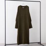 カーキ | 【NAO】ニットワンピース | RMAF　NICE CLAUP / OLIVE des OLIVE