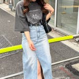 【Mavie..7】ヴィンテージ風、ロゴプリントTシャツ | NICE CLAUP / OLIVE des OLIVE　OUTLET | 詳細画像35 