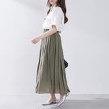 【夏にぴったり】ウエストフリルギャザースカート | RMAF NICE CLAUP / OLIVE des OLIVE | 詳細画像56