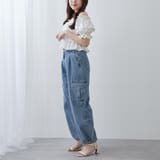デニムワイドカーゴパンツ | RMAF NICE CLAUP / OLIVE des OLIVE | 詳細画像8