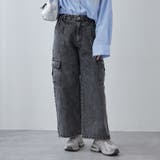 デニムワイドカーゴパンツ | RMAF NICE CLAUP / OLIVE des OLIVE | 詳細画像9