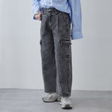 デニムワイドカーゴパンツ | RMAF NICE CLAUP / OLIVE des OLIVE | 詳細画像10