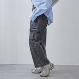 デニムワイドカーゴパンツ | RMAF NICE CLAUP / OLIVE des OLIVE | 詳細画像11