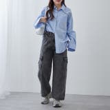 デニムワイドカーゴパンツ | RMAF NICE CLAUP / OLIVE des OLIVE | 詳細画像14