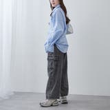 デニムワイドカーゴパンツ | RMAF NICE CLAUP / OLIVE des OLIVE | 詳細画像15