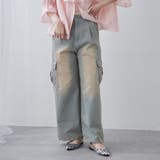 デニムワイドカーゴパンツ | RMAF NICE CLAUP / OLIVE des OLIVE | 詳細画像17