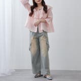 デニムワイドカーゴパンツ | RMAF NICE CLAUP / OLIVE des OLIVE | 詳細画像21