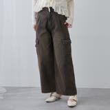 デニムワイドカーゴパンツ | RMAF NICE CLAUP / OLIVE des OLIVE | 詳細画像24