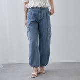 デニムワイドカーゴパンツ | RMAF NICE CLAUP / OLIVE des OLIVE | 詳細画像3