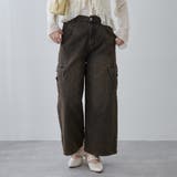 スミクロ | デニムワイドカーゴパンツ | RMAF NICE CLAUP / OLIVE des OLIVE