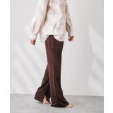 -3kg裾スリットフレアパンツ | RMAF NICE CLAUP / OLIVE des OLIVE | 詳細画像4
