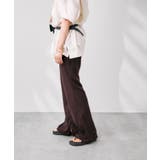 -3kg裾スリットフレアパンツ | RMAF NICE CLAUP / OLIVE des OLIVE | 詳細画像15