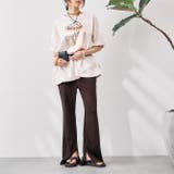 -3kg裾スリットフレアパンツ | RMAF NICE CLAUP / OLIVE des OLIVE | 詳細画像19