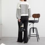 -3kg裾スリットフレアパンツ | RMAF NICE CLAUP / OLIVE des OLIVE | 詳細画像28