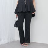 -3kg裾スリットフレアパンツ | RMAF NICE CLAUP / OLIVE des OLIVE | 詳細画像29