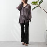 -3kg裾スリットフレアパンツ | RMAF NICE CLAUP / OLIVE des OLIVE | 詳細画像52
